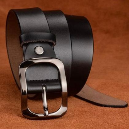 Black Leather Belt IV — Belts & Buckles available at the Sacramento studio
