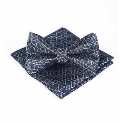 Light Blue Bow Tie & Handkerchief — Bow Ties available at the Sacramento studio