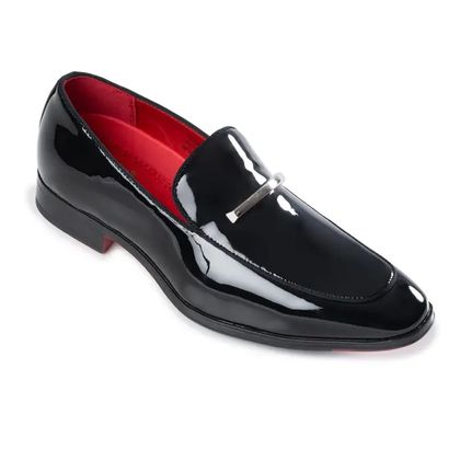 Black Patent Leather Loafer — Shoes available at the Sacramento studio
