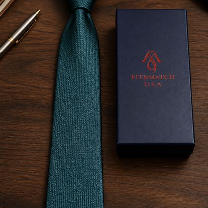 Emerald Heritage Tie — Ties available at the Sacramento studio