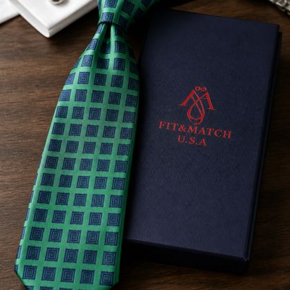 Emerald Monaco Tie — Ties available at the Sacramento studio