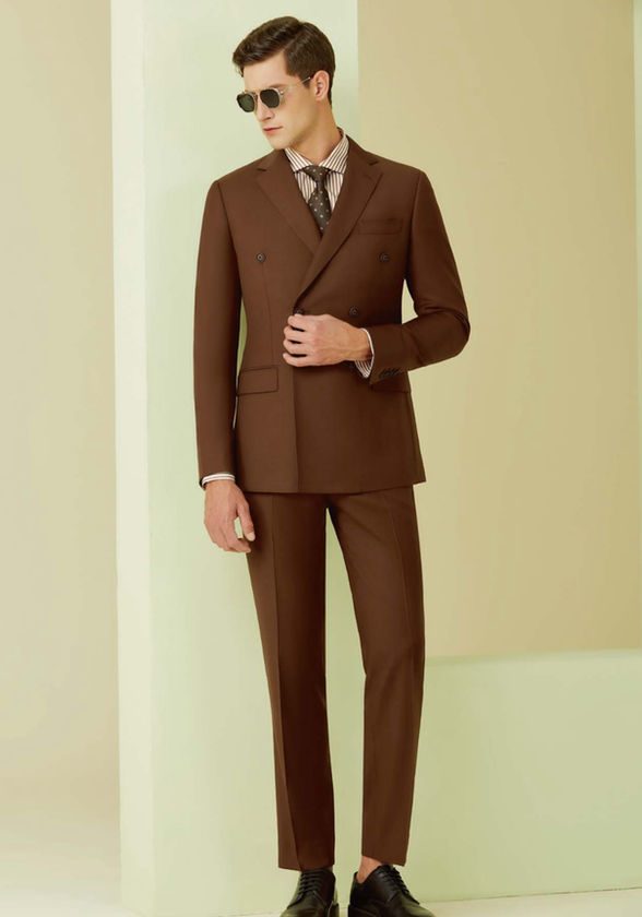 Woman's tailored suit fitted at the Sacramento atelier